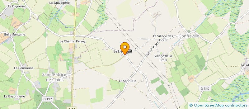 localisation de l'entreprise MADAME CARMEN MAUDOUIT  GONFREVILLE