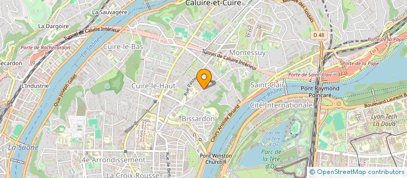 localisation de l'entreprise MADAME CARMEN MESSE à CALUIRE-ET-CUIRE