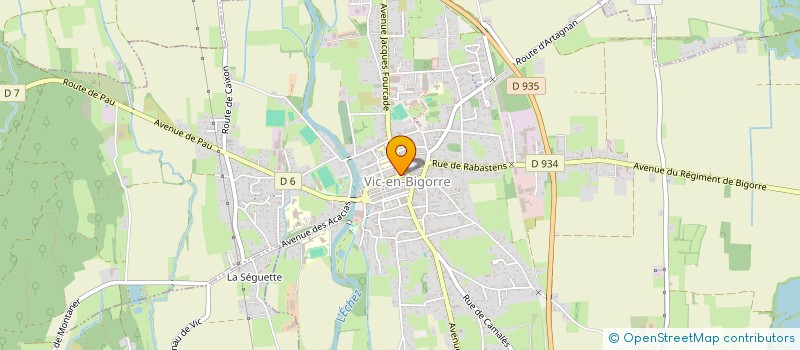 localisation de l'entreprise MADAME CARMEN MOLINA à VIC-EN-BIGORRE