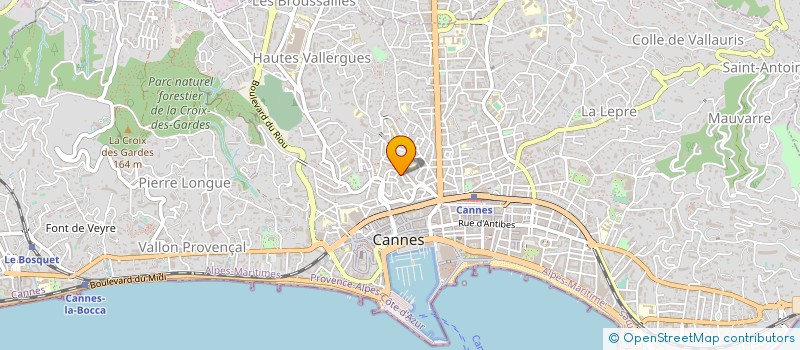 localisation de l'entreprise MADAME CARMEN MOMO à CANNES