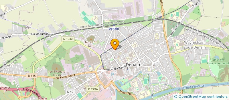 localisation de l'entreprise MADAME CARMEN MURESAN  DENAIN