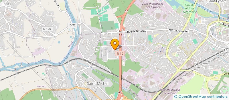 localisation de l'entreprise MADAME CARMEN NAVARRO à ANGOULEME
