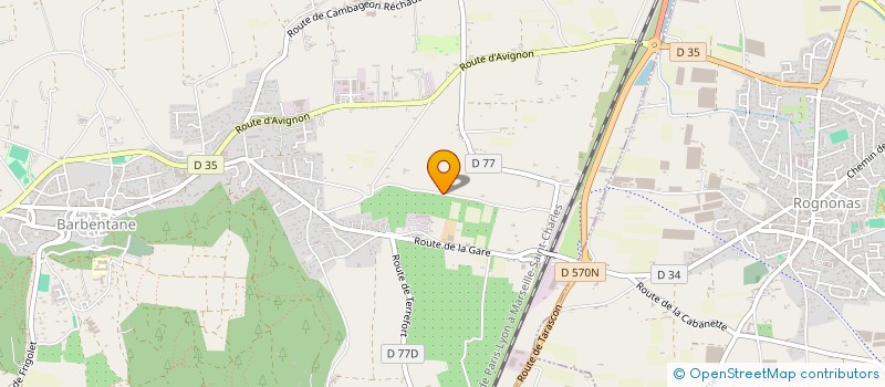 localisation de l'entreprise MADAME CARMEN NAVARRO MOLINA  BARBENTANE