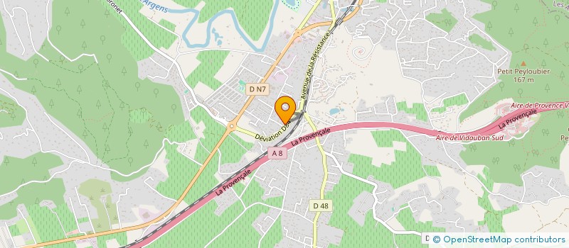 localisation de l'entreprise MADAME CARMEN NICOLO  VIDAUBAN