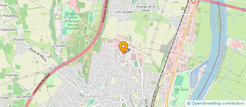 localisation de l'entreprise MADAME CARMEN OCON DIAZ  MACON