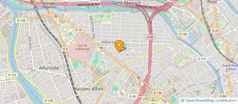 localisation de l'entreprise MADAME CARMEN PADIN SEREN à MAISONS-ALFORT