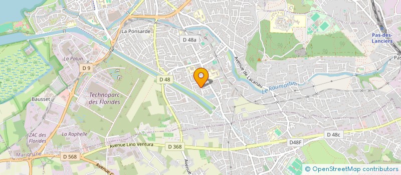 localisation de l'entreprise MADAME CARMEN PALMA MUNOZ à MARIGNANE