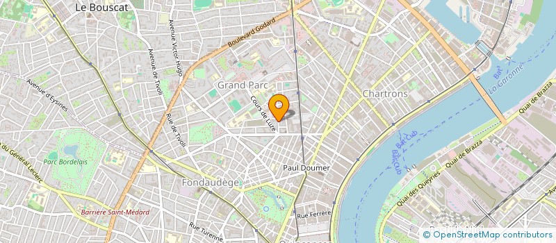 localisation de l'entreprise MADAME CARMEN PANADERO à BORDEAUX