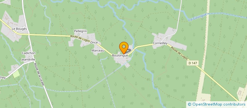 localisation de l'entreprise MADAME CARMEN PELLET  SANGUINET