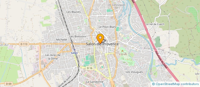 localisation de l'entreprise MADAME CARMEN PEREZ à SALON-DE-PROVENCE