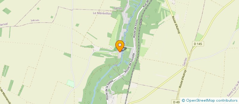 localisation de l'entreprise MADAME CARMEN PLANES ANGEL  LE MEREVILLOIS