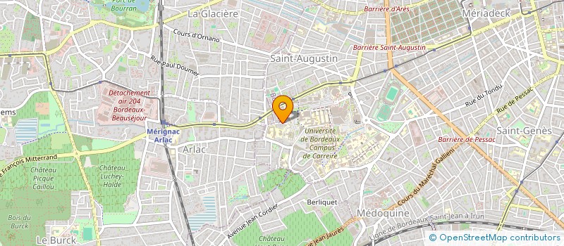 localisation de l'entreprise MADAME CARMEN POP  BORDEAUX