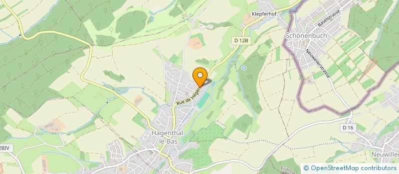 localisation de l'entreprise MADAME CARMEN PUNGILLO  HAGENTHAL-LE-BAS