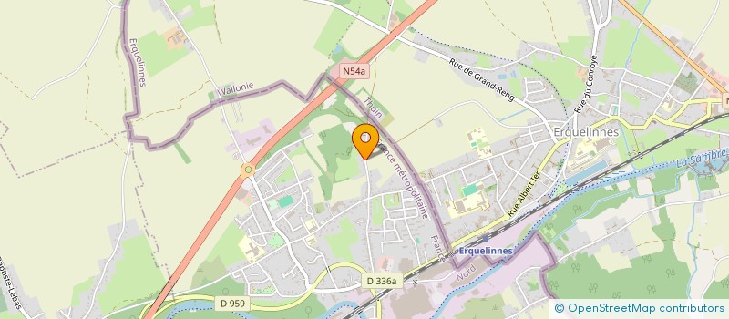 localisation de l'entreprise MADAME CARMEN REDELBERGER  JEUMONT