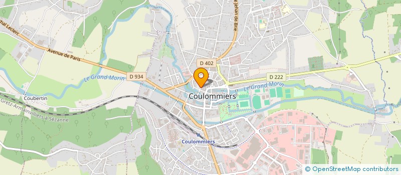 localisation de l'entreprise MADAME CARMEN SABAU à COULOMMIERS