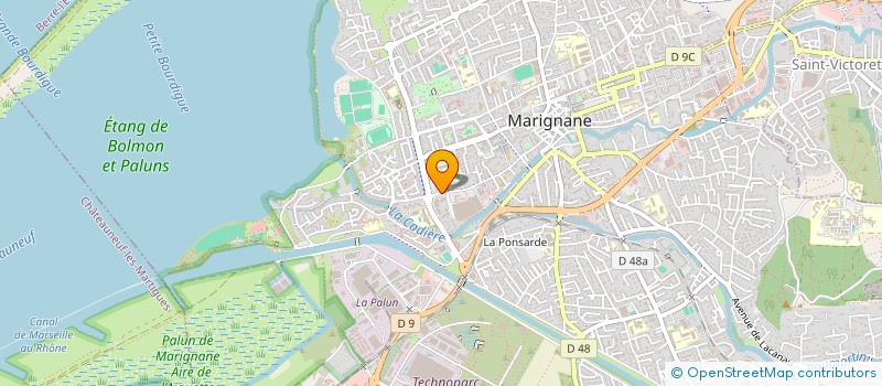 localisation de l'entreprise MADAME CARMEN SANTIAGO  MARIGNANE