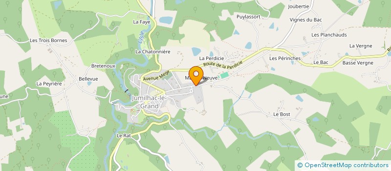 localisation de l'entreprise MADAME CARMEN SCHOENSTEIN  JUMILHAC-LE-GRAND