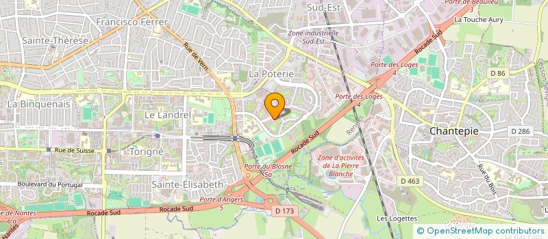 localisation de l'entreprise MADAME CARMEN SIMONNEAU  RENNES