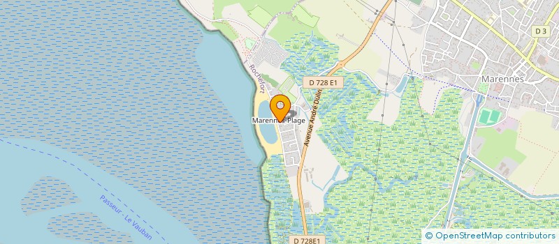 localisation de l'entreprise MADAME CARMEN SURGE  MARENNES-HIERS-BROUAGE