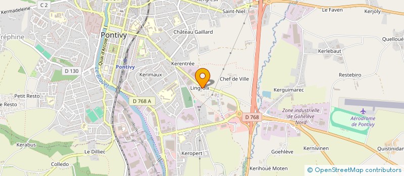 localisation de l'entreprise MADAME CARMEN TANGUY  PONTIVY