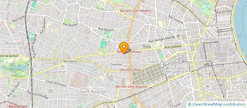 localisation de l'entreprise MADAME CARMEN TONYIVI  BORDEAUX