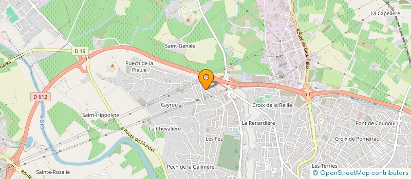 localisation de l'entreprise MADAME CARMEN VATAFU  BEZIERS