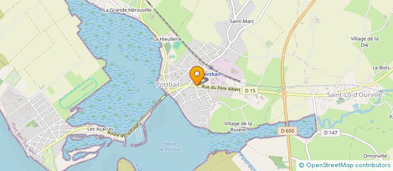 localisation de l'entreprise MADAME CARMEN VIGNON  PORT-BAIL-SUR-MER