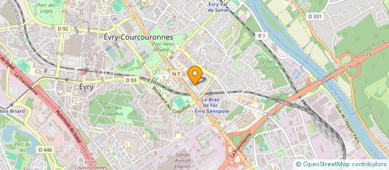 localisation de l'entreprise MADAME CARMIDA FERNANDES MENDONCA à EVRY-COURCOURONNES