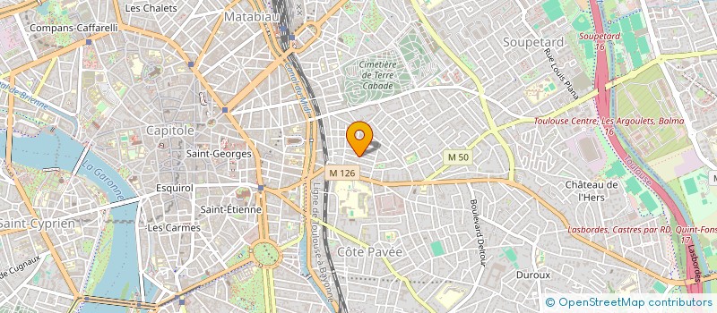 localisation de l'entreprise MADAME CARMIN DOS SANTOS à TOULOUSE