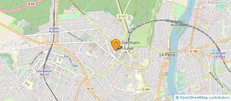 localisation de l'entreprise MADAME CARMINE MACINA à SAINT-GERMAIN-EN-LAYE