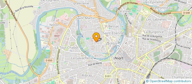 localisation de l'entreprise MADAME CARMO LUCAS à NIORT