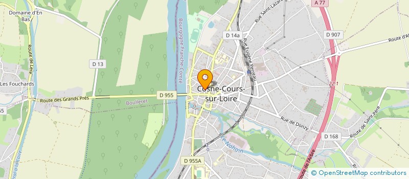 localisation de l'entreprise MADAME CAROL ALBERT  SAINT-LEGER-DES-VIGNES