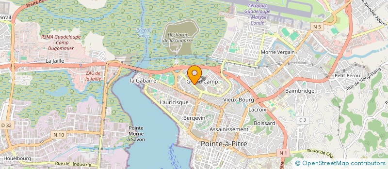 localisation de l'entreprise MADAME CAROL ANGEE  LES ABYMES