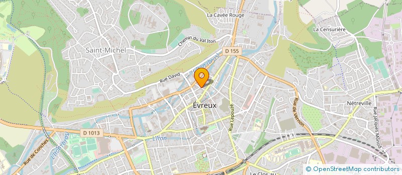 localisation de l'entreprise MADAME CAROL DELAUNAY  EVREUX