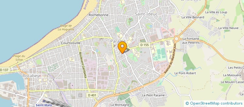 localisation de l'entreprise MADAME CAROL DUBOIS-DEFFAINS à SAINT-MALO