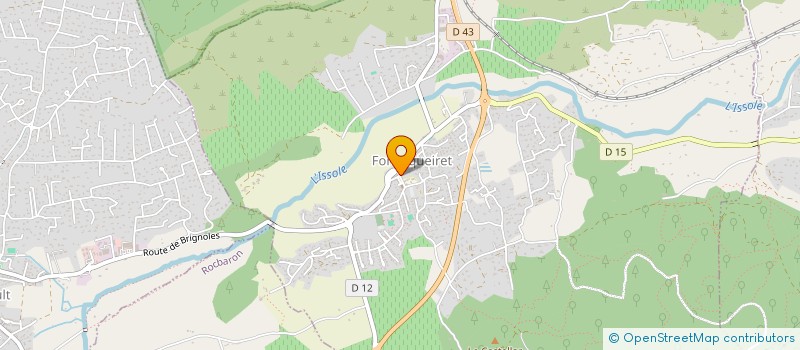 localisation de l'entreprise MADAME CAROL GAILLOT  LA CRAU