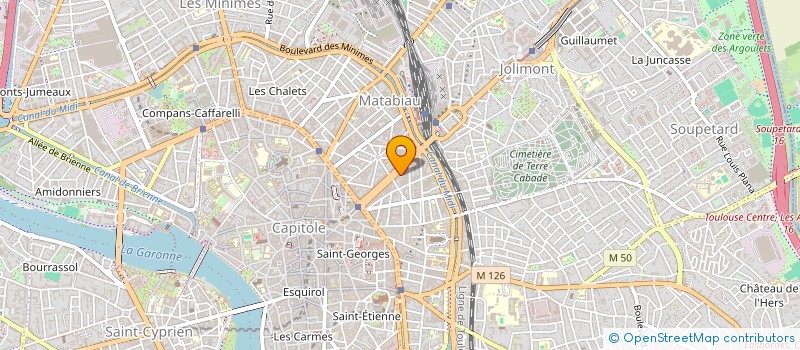 localisation de l'entreprise MADAME CAROL GARRIVIER  TOULOUSE