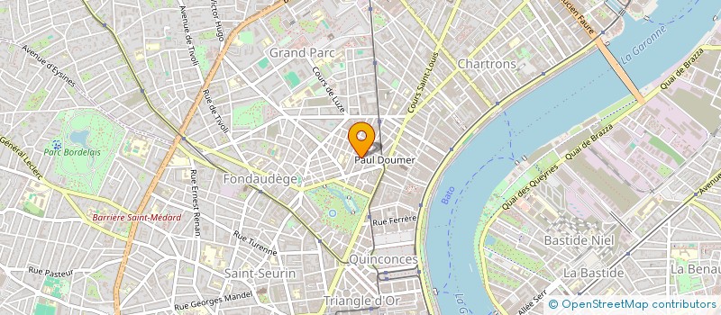 localisation de l'entreprise MADAME CAROL L HOSTIS  BORDEAUX