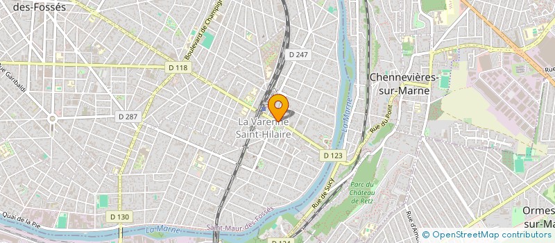 localisation de l'entreprise MADAME CAROL LUCILLE EMILY MORS à SAINT-MAUR-DES-FOSSES