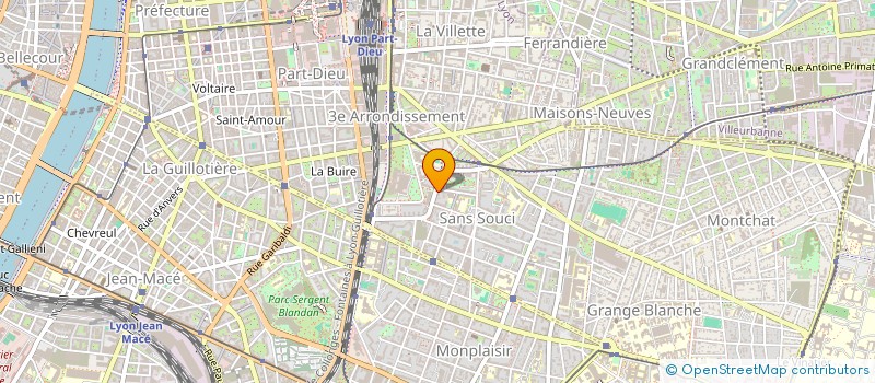 localisation de l'entreprise MADAME CAROL MARCONNET  LYON