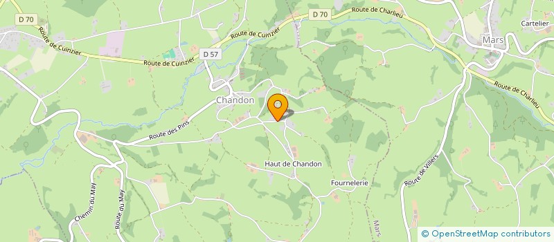 localisation de l'entreprise MADAME CAROL MC KENZIE  CHANDON