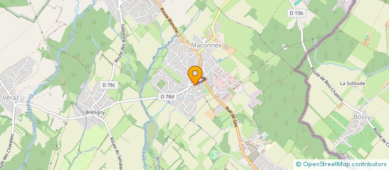 localisation de l'entreprise MADAME CAROL MONTALTI  ORNEX