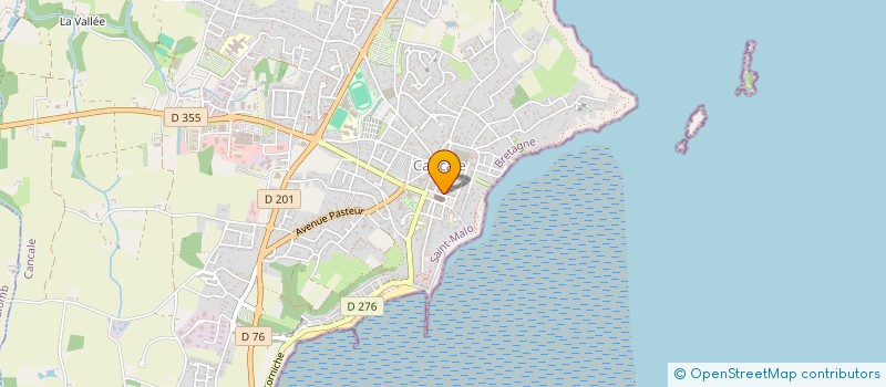 localisation de l'entreprise MADAME CAROL PAYET  SAINT-MALO