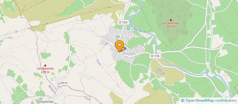 localisation de l'entreprise MADAME CAROL RICHARD  FONTES