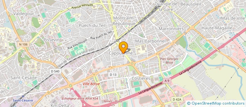 localisation de l'entreprise MADAME CAROL TRILLAS  NIMES