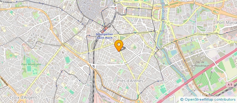 localisation de l'entreprise MADAME CAROLA BERNARDITA MALLOL à MONTPELLIER