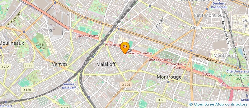 localisation de l'entreprise MADAME CAROLA COLLET à MALAKOFF