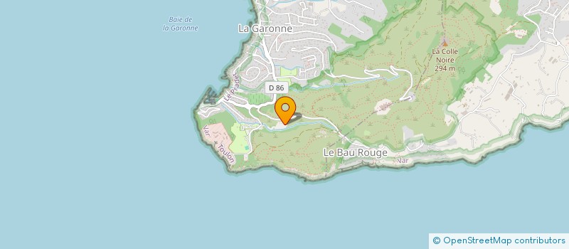 localisation de l'entreprise MADAME CAROLA HORN  LE PRADET