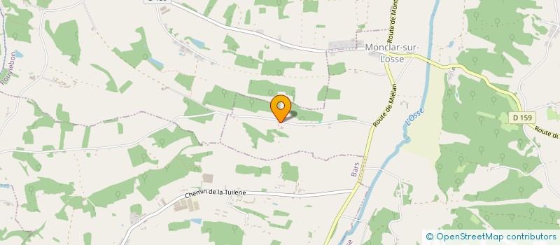 localisation de l'entreprise MADAME CAROLA MAILLETTE DE BUY WENNIGER à MONCLAR-SUR-LOSSE
