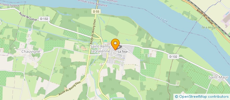 localisation de l'entreprise MADAME CAROLA TRISOLINI  BRISSAC LOIRE AUBANCE